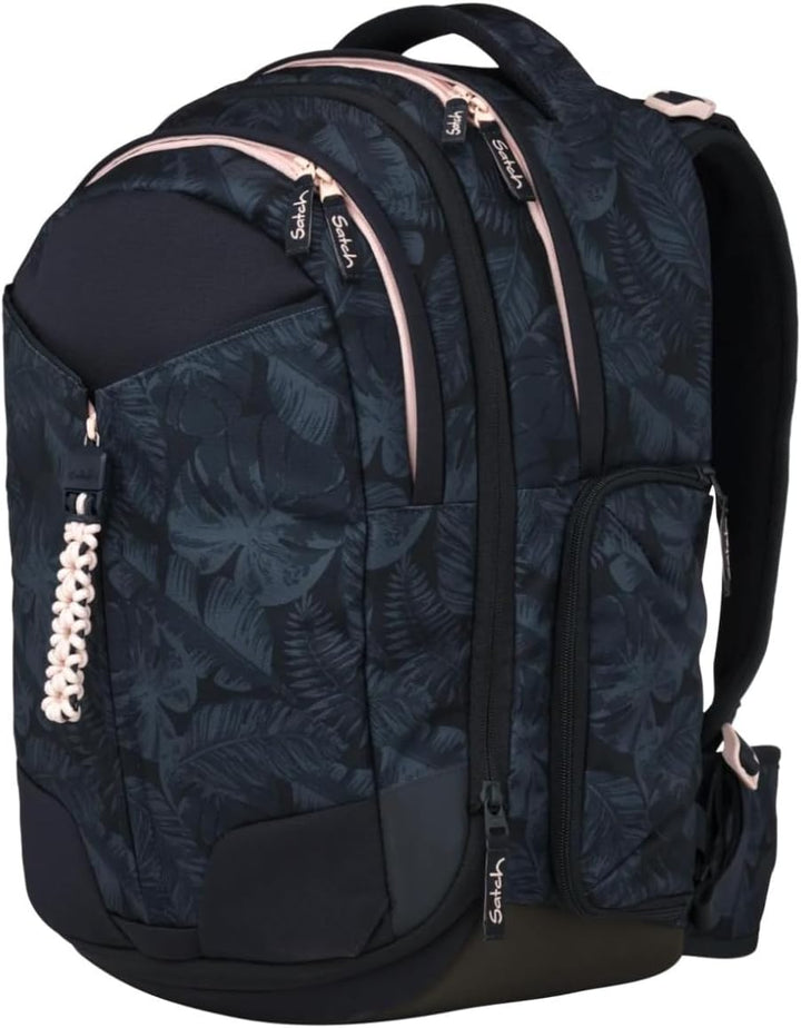 Satch Schulrucksack Match Midnight Jungle - Blau Einheitsgrösse Midnight Jungle - Blau, Einheitsgrös
