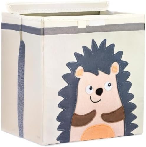 GLÜCKSWOLKE Kinder Aufbewahrungsbox - 15 Motive I Spielzeugkiste mit Deckel für Kinderzimmer I Spiel