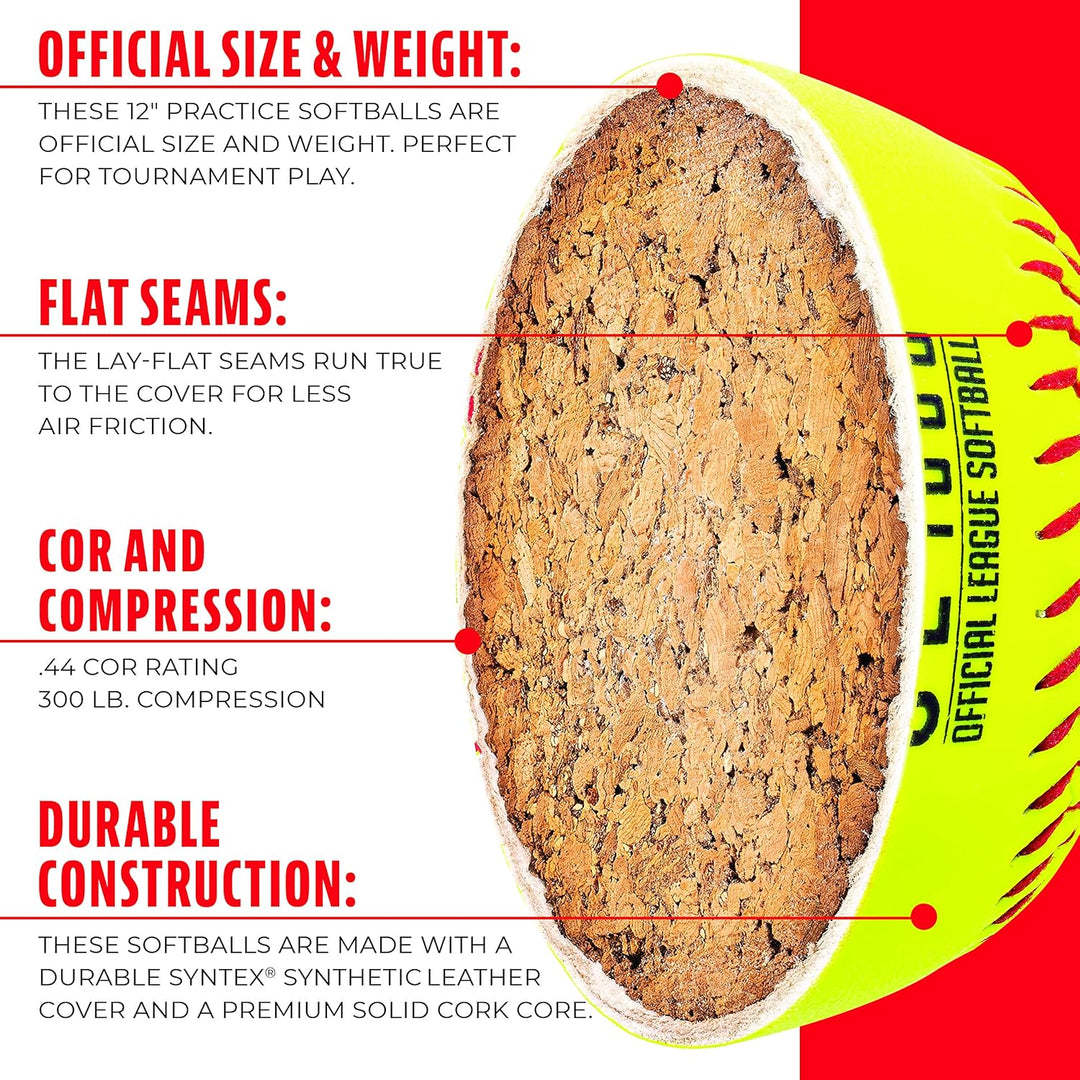 Franklin Sports Übungs-Softbälle.