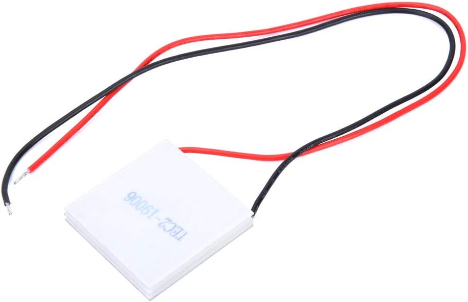 TARSHYRY Peltier-Kühler, TEC2 19006 40 40 Mm Doppelschichtiger Thermoelektrischer Kühler Peltier-Mod