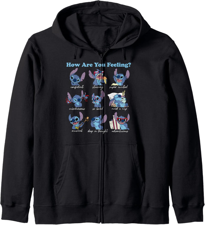 Disney Lilo & Stitch How Are You Feeling Kapuzenjacke