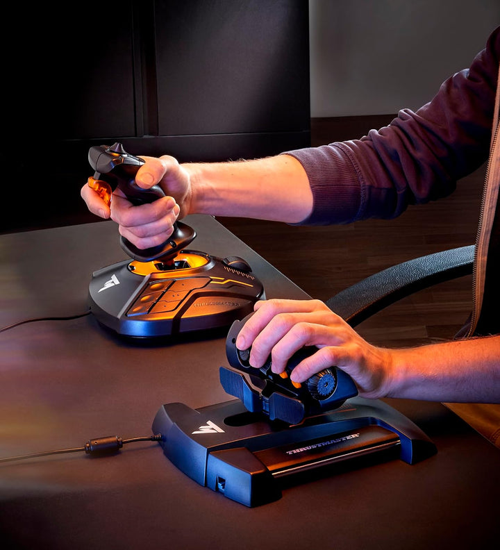 Thrustmaster T16000M FCS Hotas - Präzisions-Joystick und Schubregler für PC - Ideal für Flugsimulati
