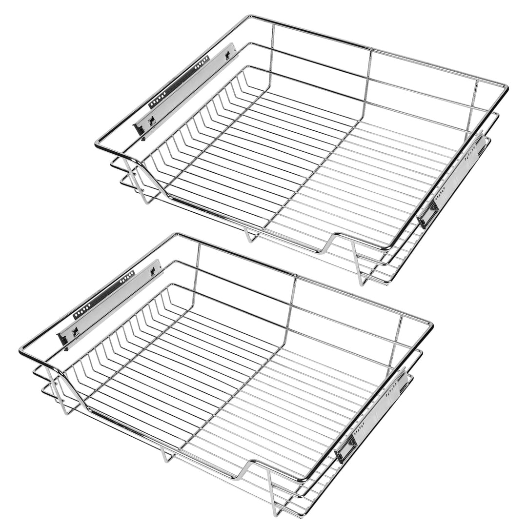 Teleskopschublade 60cm Küchenschublade, Schrankauszug,Küchenschrank Auszug Nachrüsten,Küchenschublad