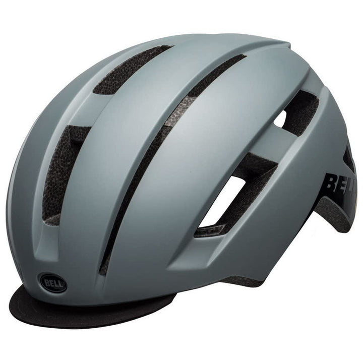 BELL Daily LED City Fahrrad Helm matt grau/schwarz 2024, L