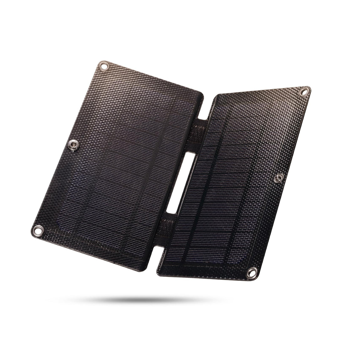 Raddy SP4 4W tragbares Solarpanel, 5V 0.8A faltbares Solarladegerät Notfallkit für draussen, kompati