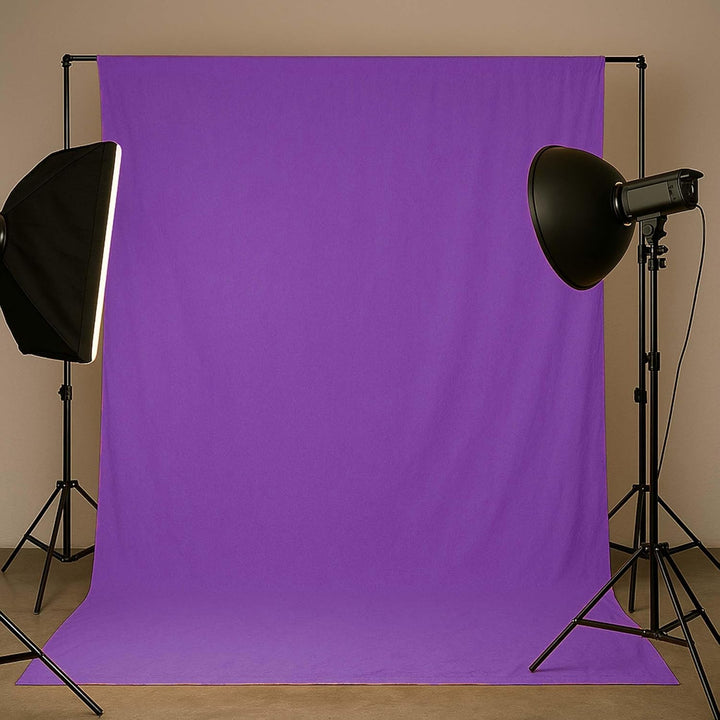 Walimex Stoffhintergrund 2,85 x 6m dewberry, dewberry