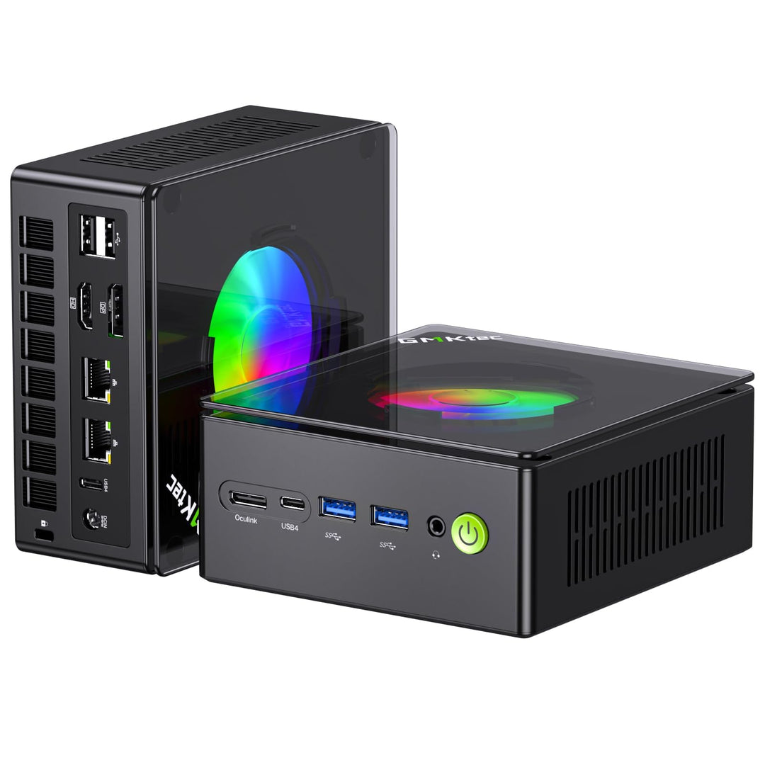 GMKtec K11 AMD Ryzen 9 Gaming Mini PC 8945HS(8C/16T, bis zu 5.2GHz), 32GB DDR5 4800MHz RAM 1TB PCIE