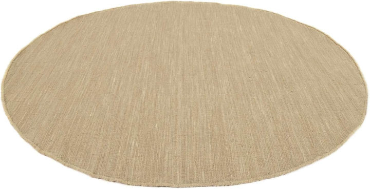 RugVista, Kelim Loom, Teppich, Kurzflor Teppich, ∅ 150 cm, Rund, Moderner Kelim Teppich, Wolle, Flur
