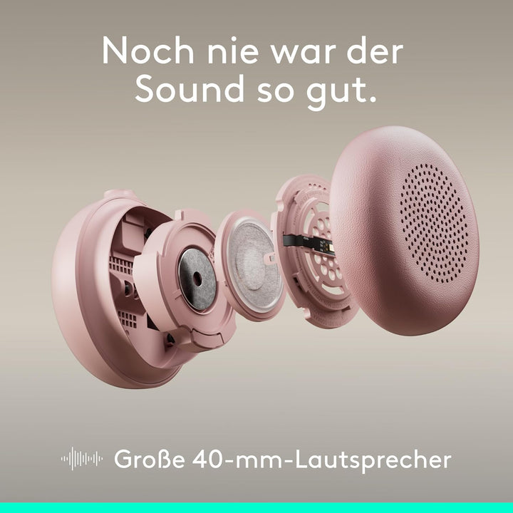 Logitech Zone Wired 2 – Headset mit Geräuschunterdrückung und Adaptive Hybrid-ANC, USB-C mit USB-A-A