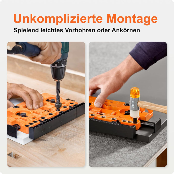 BLUM Universal-Bohrlehre ZML.0040.02, Kunststoff/Stahl