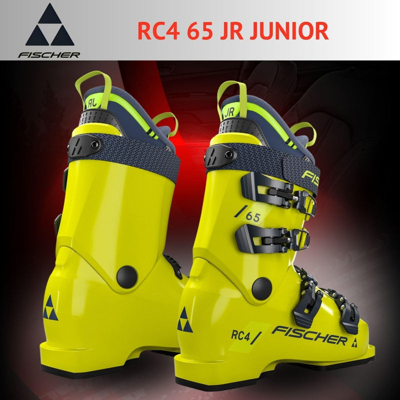 VDP Skischuhe Skistiefel für Kinder/Jugendliche - Fischer RC4 65 JR Junior - Kinder/Jugendliche Alpi