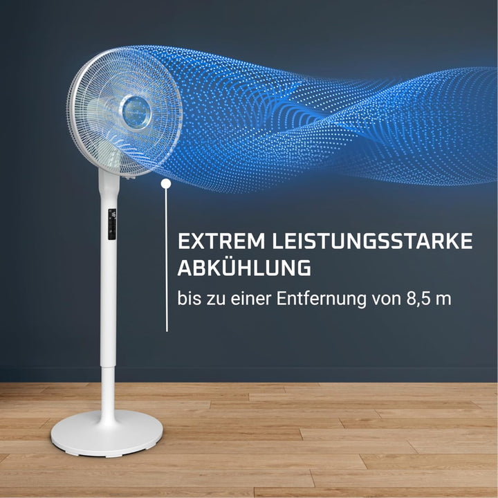 Rowenta Turbo Silence Extreme +, Standventilator mit 16 Geschwindigkeiten und 3 automatischen Modi,
