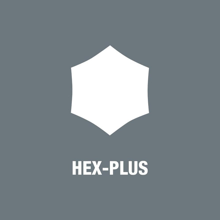 Wera 05003345001 8740 A HF 1 Zyklop Bitnuss-Satz mit 1/4"-Antrieb, mit Haltefunktion für Innensechsk