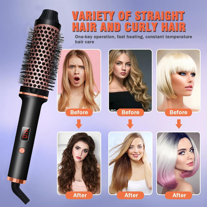 Thermal Brush Heated Brush Blowout Brush, For Wavy Talk Thermal Brush, Heated Round Brush Blow Out B
