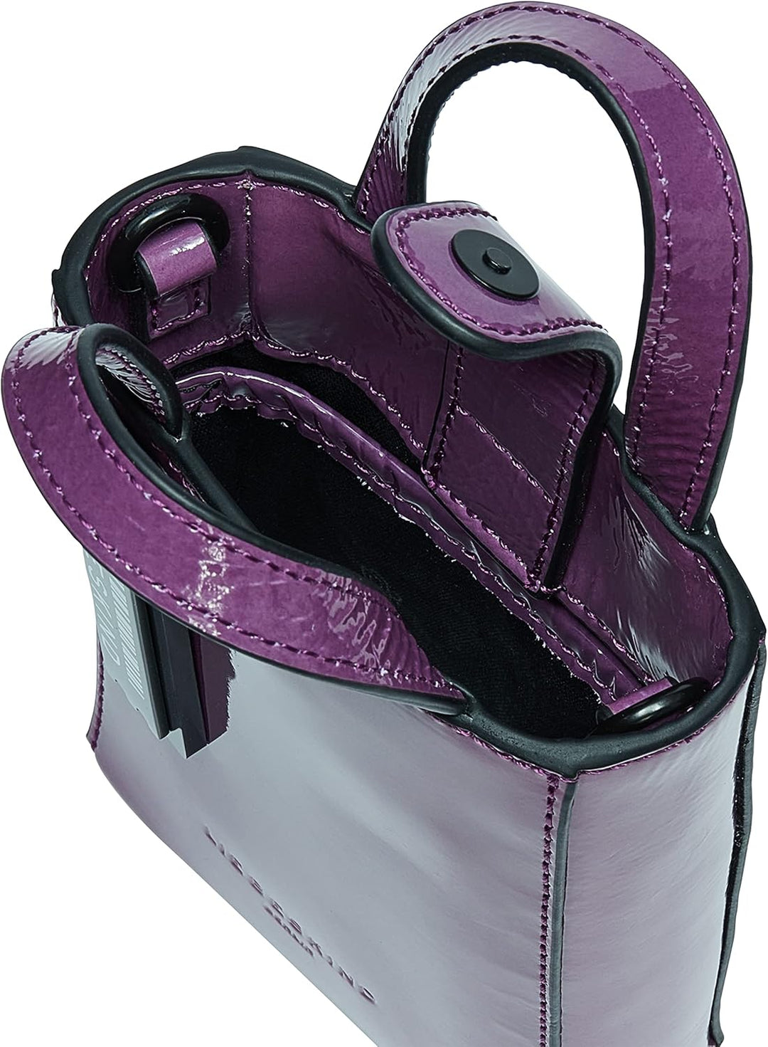 Liebeskind Damen Pb Naplack Paperbag Tote XS Orchid, Orchid