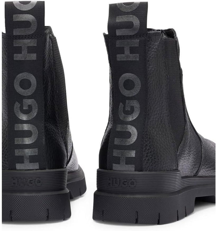 HUGO Herren Ryan_cheb_grlgChelsea_Boot 40 EU Schwarz, 40 EU Schwarz