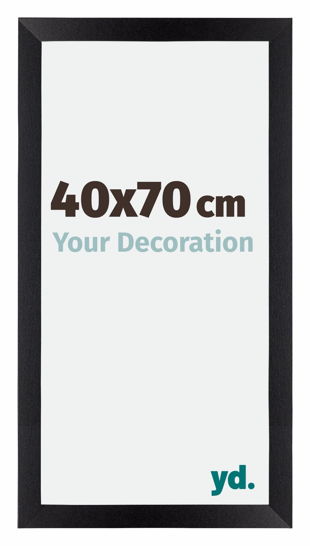 yd. Your Decoration - Bilderrahmen 40x70 cm - Bilderrahmen aus MDF mit Acrylglas - Antireflex - Ausg