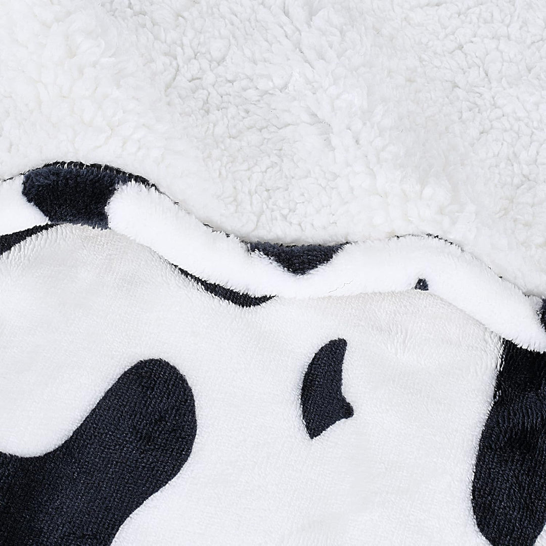 Catalonia Classy Sherpa Poncho Decke Superweiche bequeme Plüsch tragbare Fleecedecke für Erwachsene