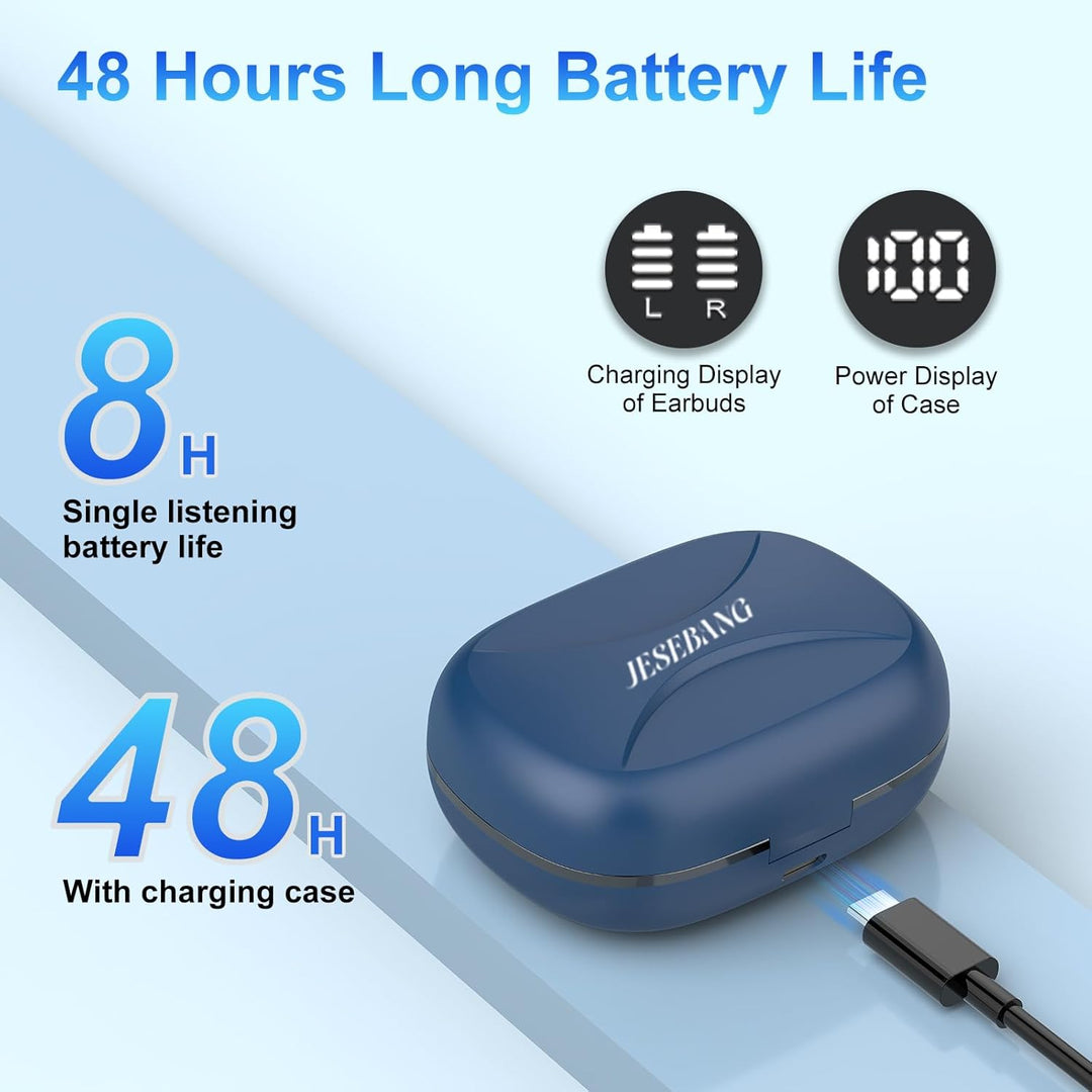 AI Kopfhörer Übersetzer, 3-in-1 Sprachübersetzer Ohrhörer 164 Sprachen mit App, 7 Übersetzungsmodi E