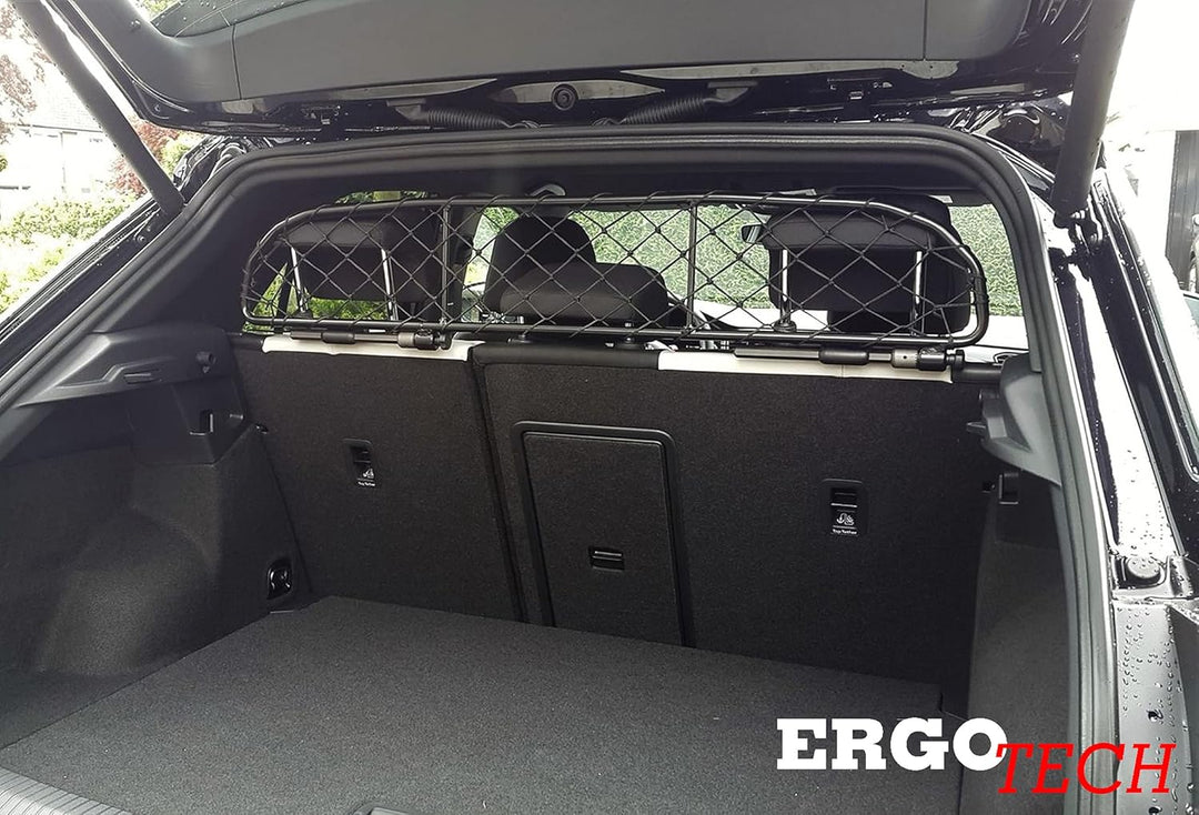 ERGOTECH Trennnetz Trenngitter kompatibel mit Volkswagen T-ROC (ab BJ 2017), RDA65-HXXS8, für Hunde