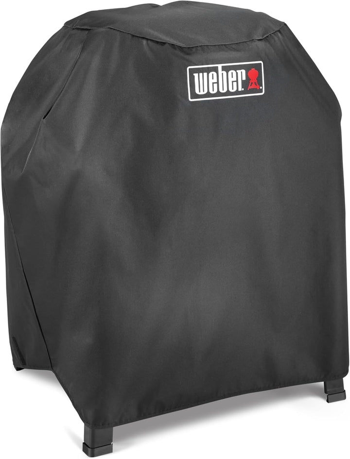 Weber Premium Grill Abdeckhaube für Lumin mit Stand, atmungsaktiv UV- & wasserbeständig, Schutz for