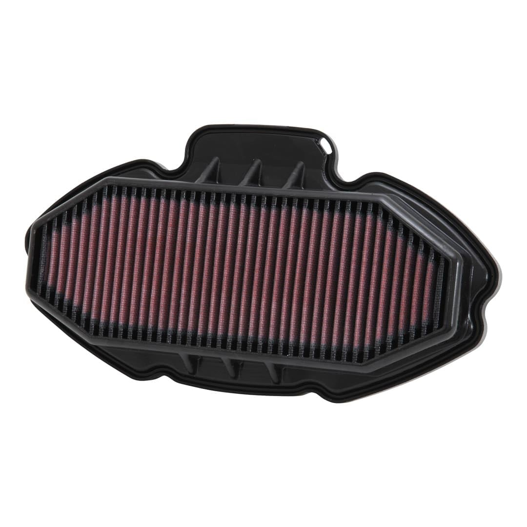 K&N HA-7012 Motorrad Tauschluftfilter Rot