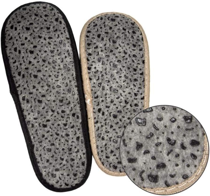 Weihnachten Filz Gästehausschuhe 6er Set Filzpantoffeln mit Antirutsch Sohle Unisex Grösse 38/44 Pas