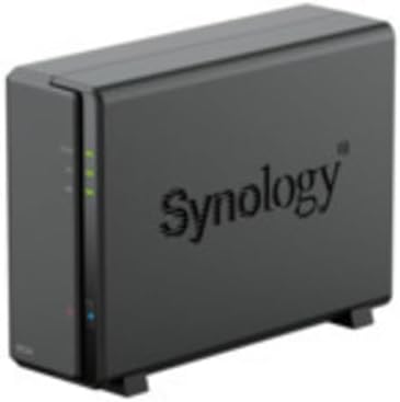 Synology DS124 1-Bay Diskstation NAS (Realtek RTD1619B 4-Core 1.7 GHz 1GB DDR4 RAM 1xRJ-45 1GbE LAN-