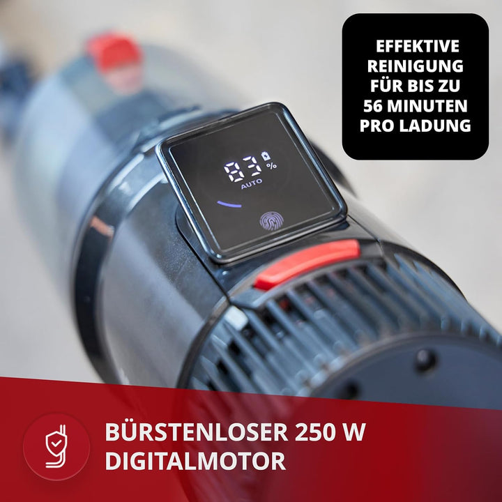 MPM MOD-71 Akku Staubsauger 2 in 1 mit 400 W, Knickrohr und HEPA-H12-Filter | Staubsauger kabellos,