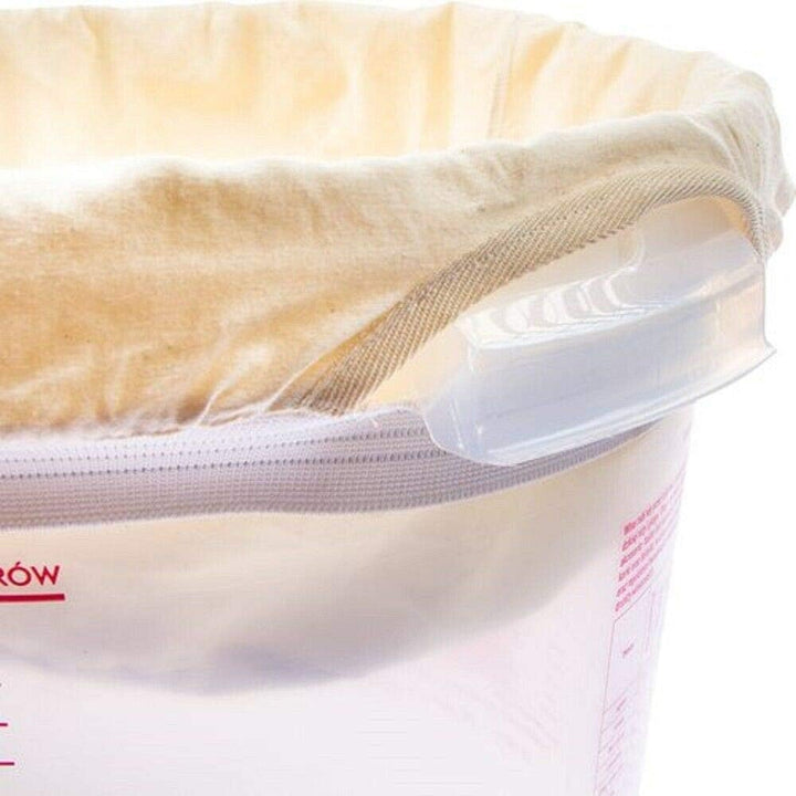 lilawelt24 Gärbehälter Set 30L+15L+Gärrohr+ Hahn+Stopfen+Filterbeutel Gäreimer Gärfass