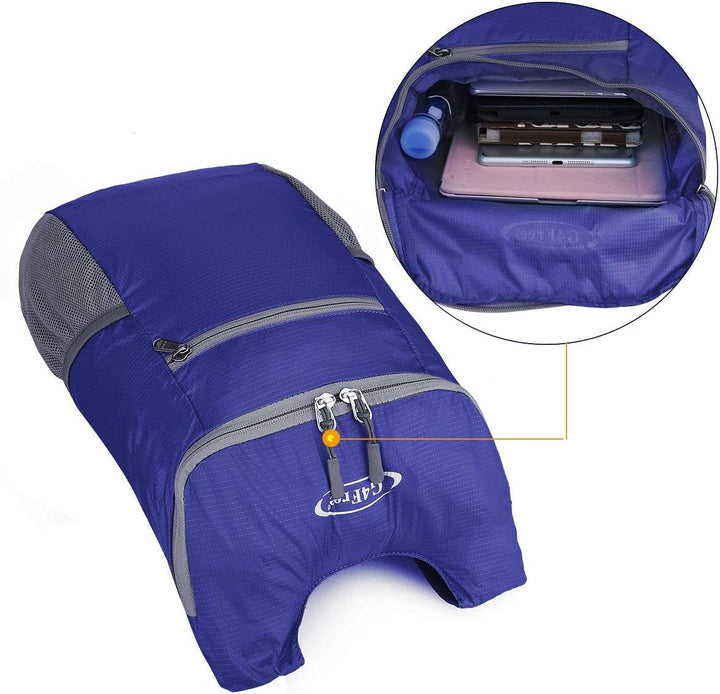 G4Free Ultraleichter 11 l kleiner faltbarer Rucksack für Reisen, Wandern, Radfahren, Wandern oder Me