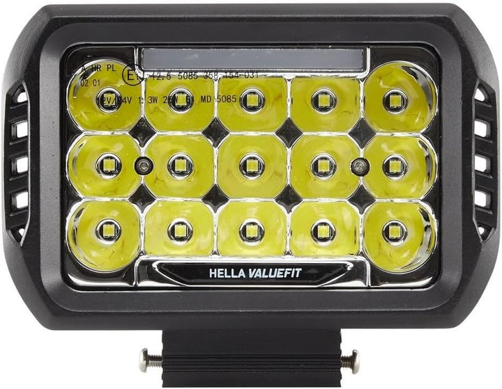 HELLA - LED-Fernscheinwerfer - Valuefit 450 - ECE-R112/ECE-R10/E9 16538/ECE-R7/E1 5085 - - 1FE 358 1