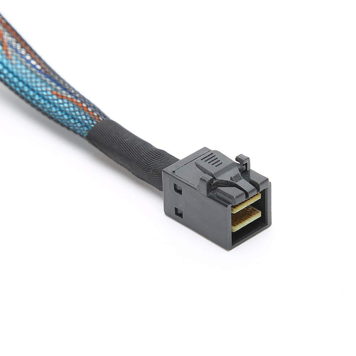 CCYLEZ SAS Kabel, 1Meter/0.5Meter SFF-8643 zu SFF8643 H0106 Server Kabel, 12 Gbit/s Nylon geflochten