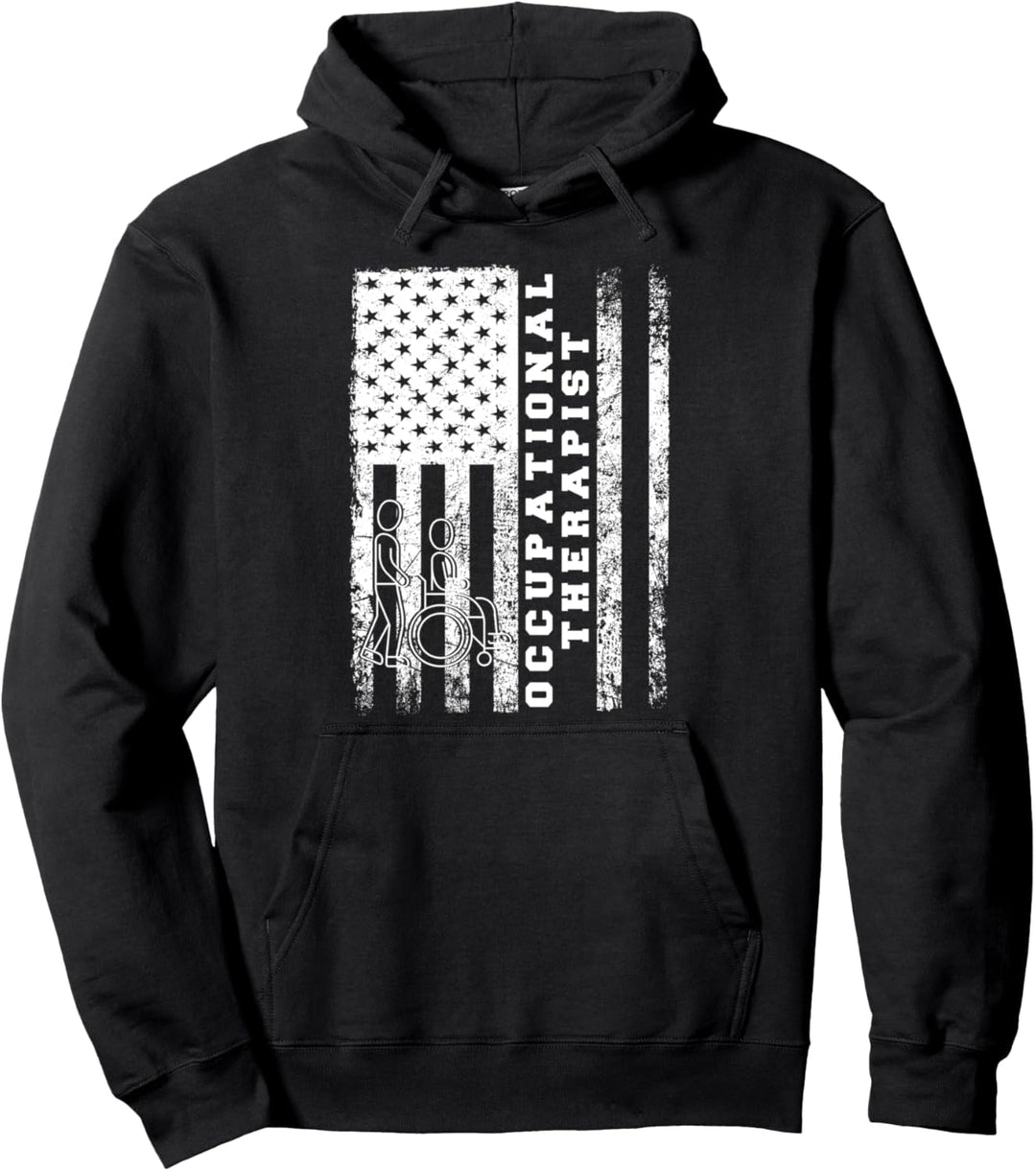 Beschäftigungstherapeut Flagge OT Physiotherapeut Geschenk Pullover Hoodie