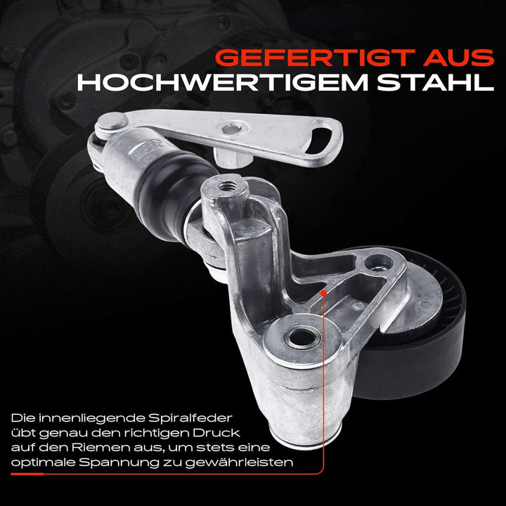 Frankberg Spannrolle Riemenspanner Kompatibel für X5 E53 Rang e Rove r III LM 4.4L 4.6L M62 Benzin 2