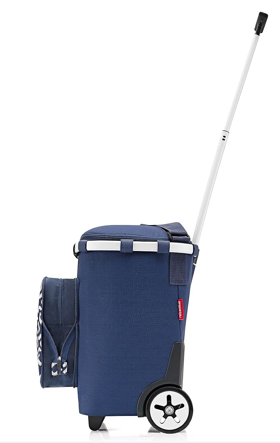 Reisenthel Carrycruiser Plus Einkaufstrolley Signature Navy blau Polyestergewebe, Aluminiumrahmen, w