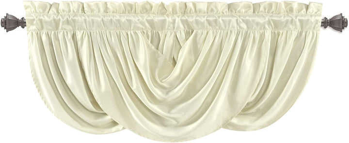 Lush Decor Lucia, Volant, Elfenbeinfarben Elfenbeinfarben Valance, Elfenbeinfarben Valance
