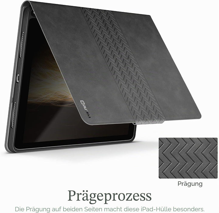 AUAUA Hülle für iPad 10. Generation 2022, 10,9 Zoll Hülle mit Apple Stifthalter, Auto Schlaf/Aufwach