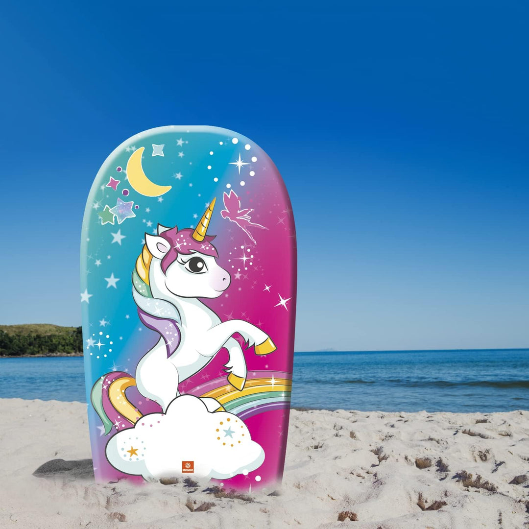 Mondo Toys - UNICORN Body Board - Surfbrett für Kinder, 84 cm - 11213