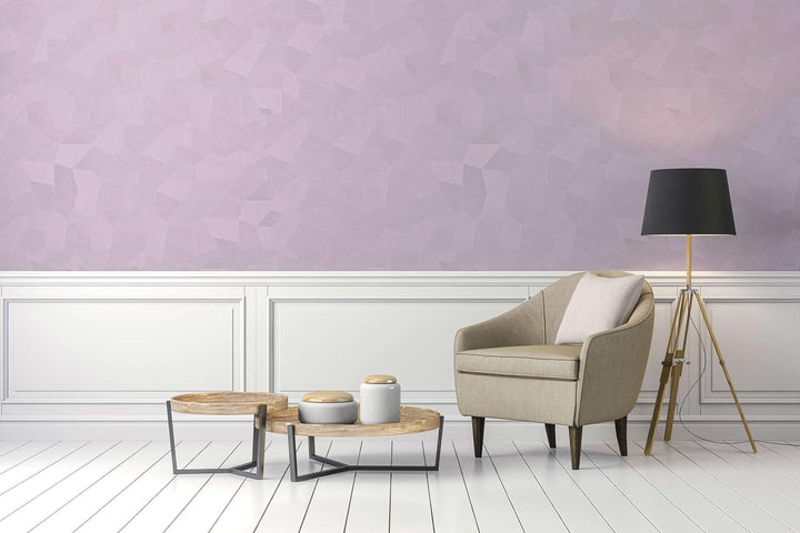 New Walls Premium Wandfarbe Violett, Flieder Liquid Luxury Dispersionsfarbe für Innenräume – 1 L 100