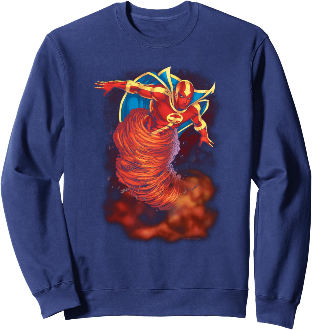 Justice League Red Tornado Cloud Sweatshirt