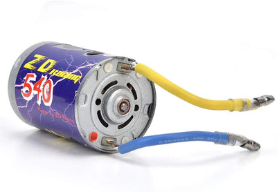 Bürstenmotor Brush Power Motor Kit, Langlebiger 540 Brushed Motor Mit Kühlrippe + 45A Brushed Esc Se