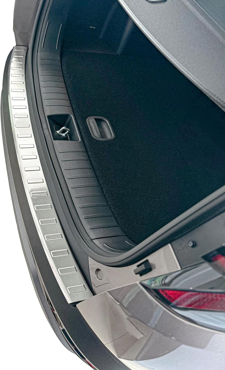 RECAMBO Ladekantenschutz Edelstahl MATT - kompatibel für Hyundai Tucson | Typ NX4 | BJ ab 2020> - V2