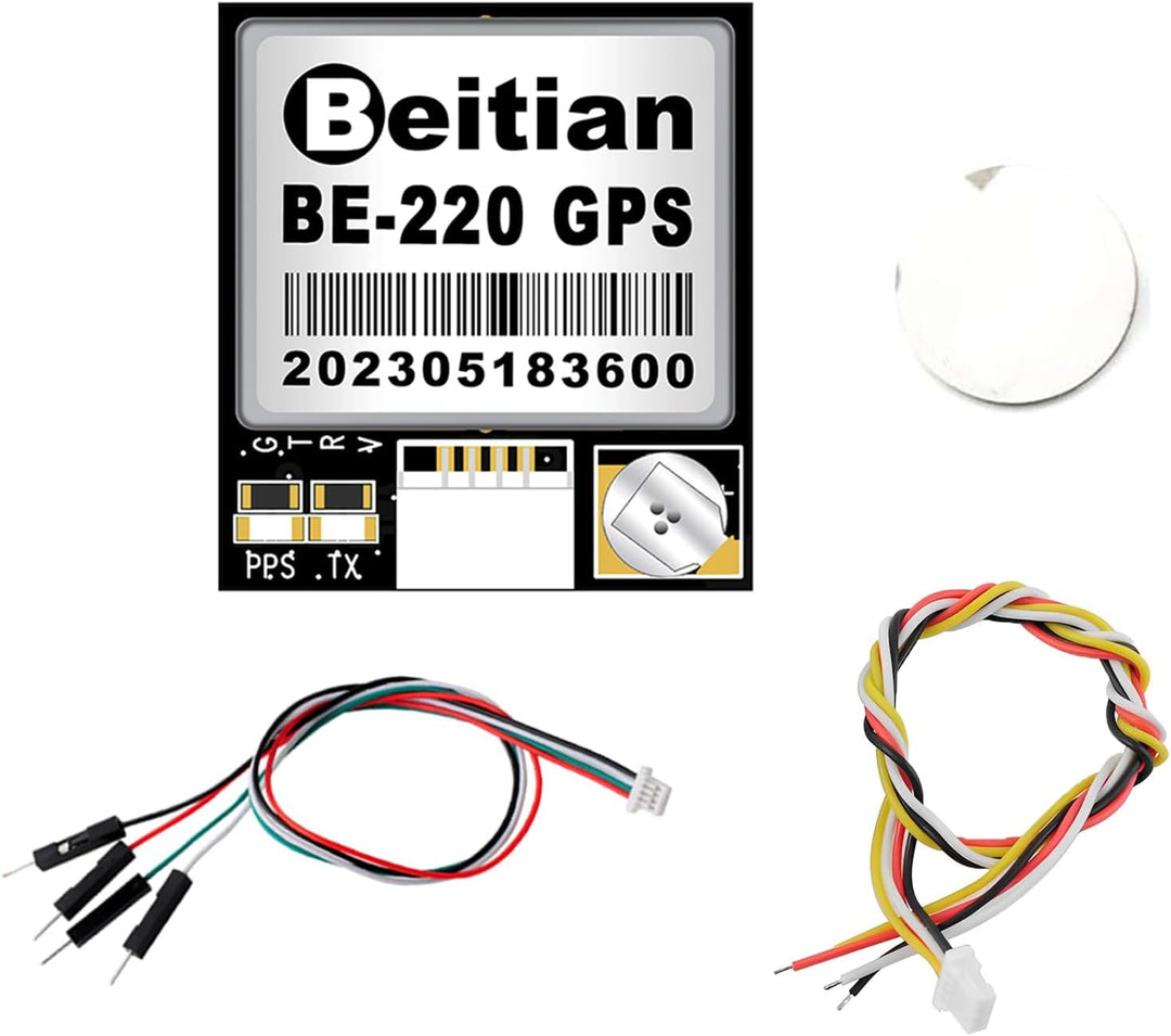 Geekstory BE-220 GPS Module with Flash Navigation TTL Level 38400bps for Arduino Raspberry Pi Aircra