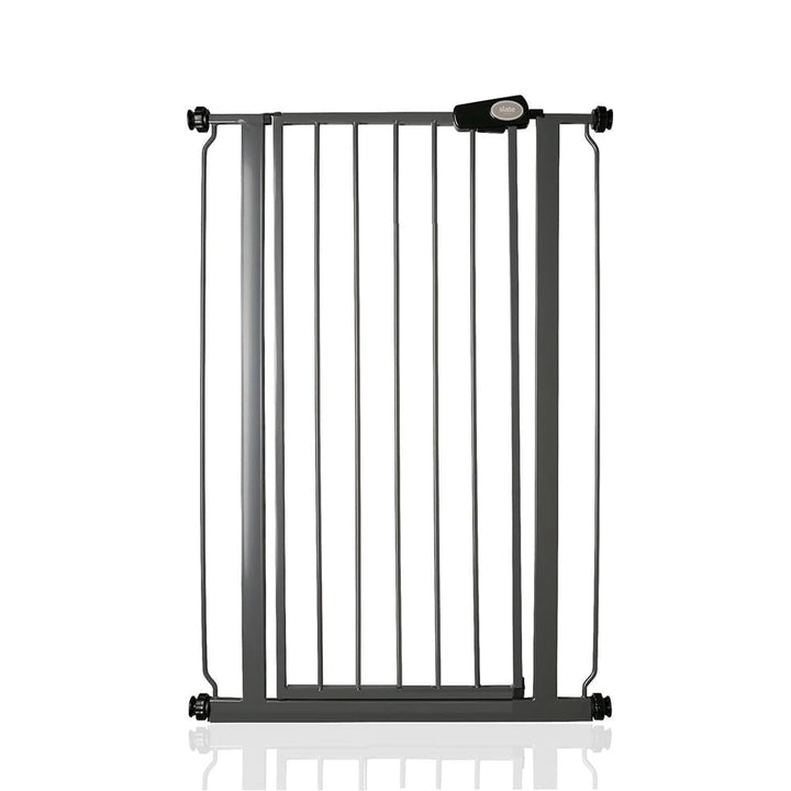 Bettacare Sicherheitsgitter für Kinder und Hunde, Schmal, 68.5cm - 75cm, Schiefergrau, Extra hohes B