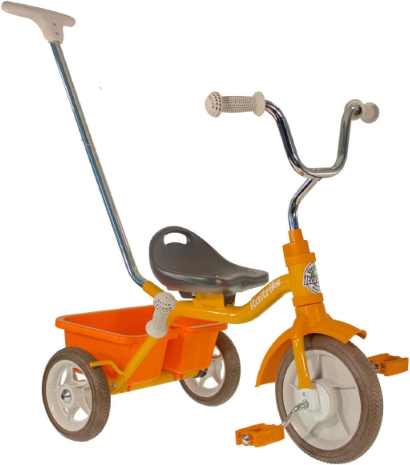 Italtrike Classic Line Passenger Dreirad Tricycle 2-5 Jahre Gelb, Gelb