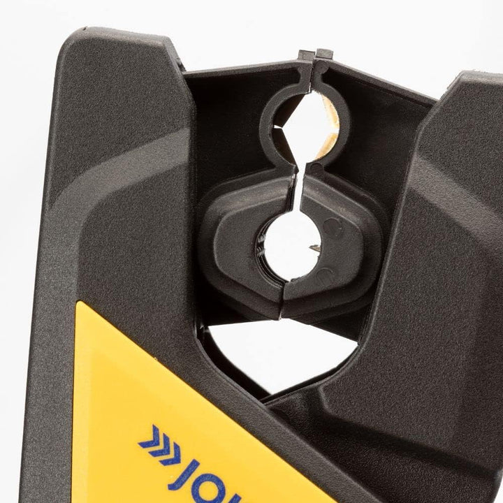 JOKARI®original Abisolierzange Outlet Special 20 für einen Fensterschnitt im Kabel, Art.Nr. 20220