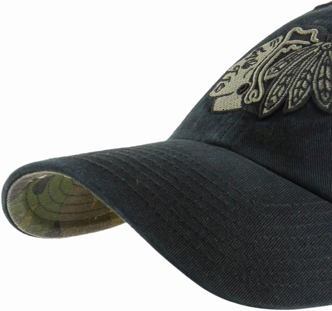 '47 Brand Relaxed Fit Cap - CLEAN UP Chicago Blackhawks