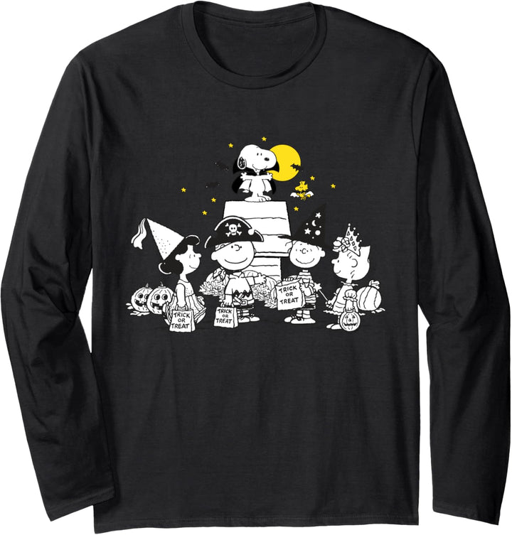 Peanuts Halloween Gruppe Langarmshirt