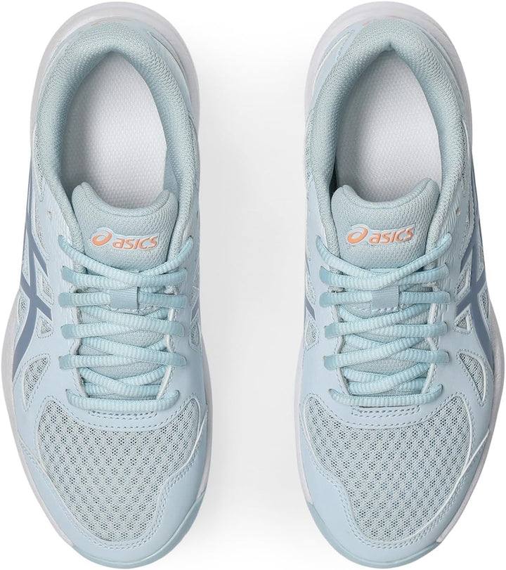 ASICS Damen Upcourt 6Sneaker 38 EU Hellblau, 38 EU Hellblau